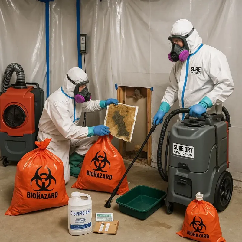 Contaminated Water Handling Protocols process in West Des Moines, IA
