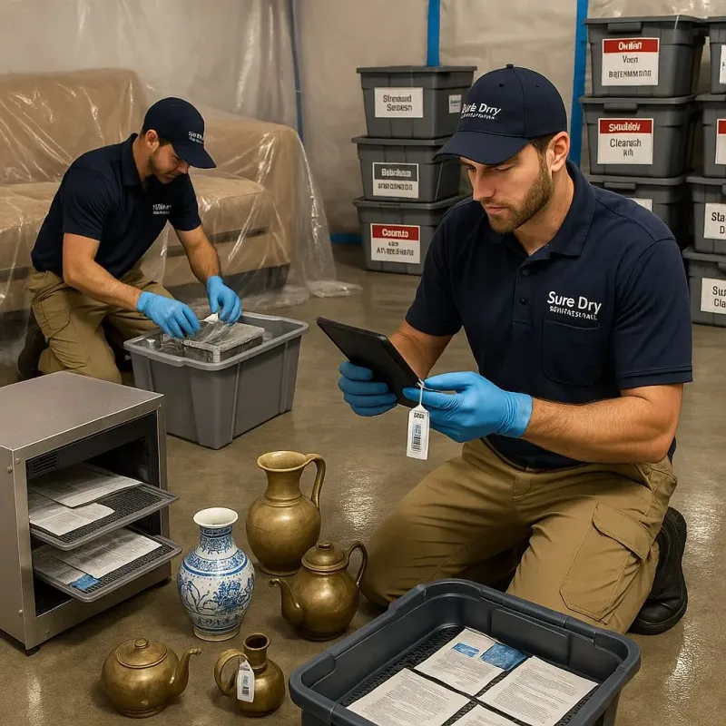 Content Protection and Restoration process in West Des Moines, IA