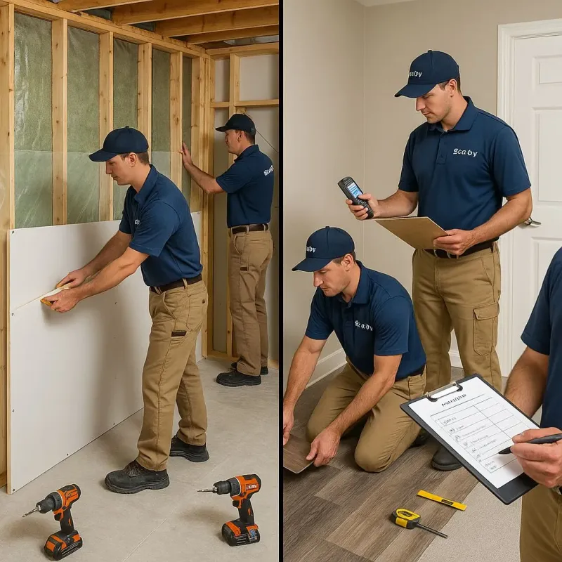Repairs and Reconstruction process in West Des Moines, IA